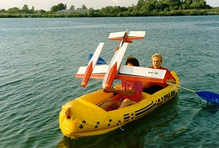 Schlauchbootbergung nach Motorabsteller
